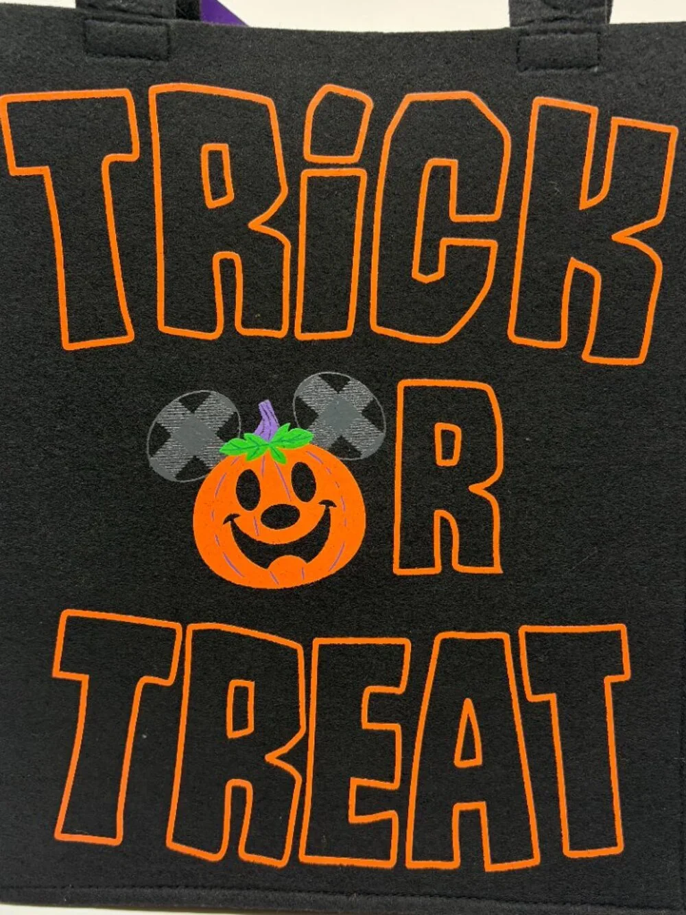 Disney Mickey Mouse Jack-o'-Lantern *LIGHT UP* Halloween Exclusive Treat Bag